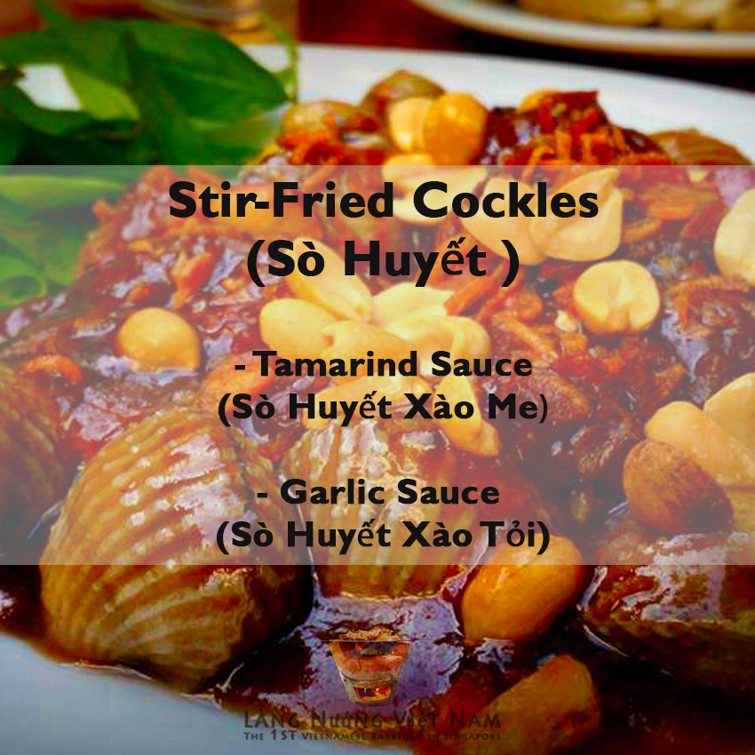 Stir Fried Cockles